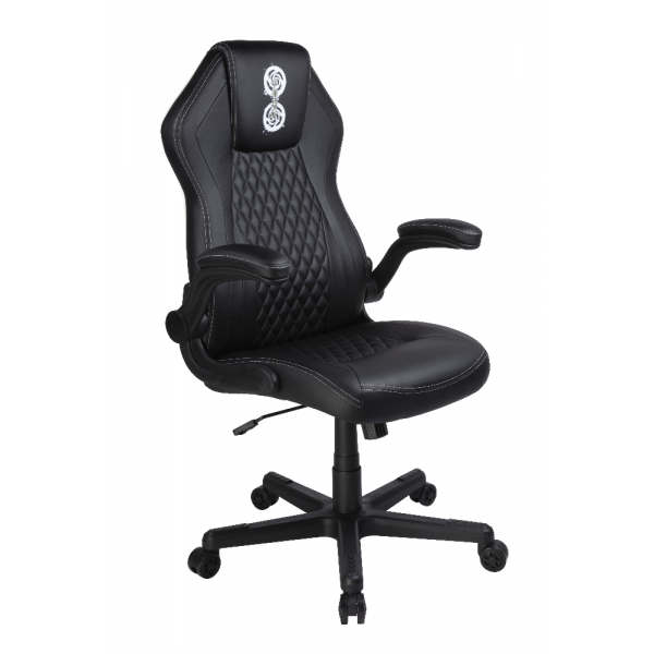 Konix 78441120436 silla para videojuegos Butaca para jugar Asiento acolchado Negro