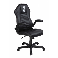 Konix 78441120436 silla para videojuegos Butaca para jugar Asiento acolchado Negro