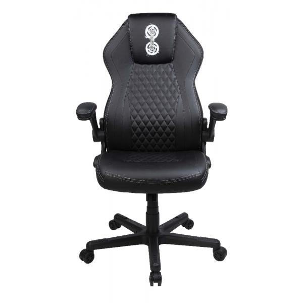 Konix 78441120436 silla para videojuegos Butaca para jugar Asiento acolchado Negro
