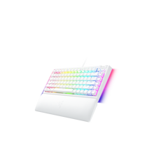 Teclado Mecánico Gaming Razer BlackWidow V4 75% USB Blanco QWERTY en Inglés