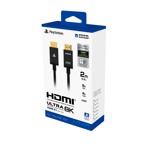 Cable HDMI Hori Cable Hdmi Ultra High Speed 8k (2m) (ps4) Playstation 5 PS5