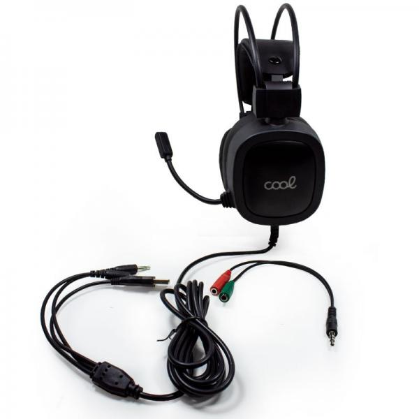 Auriculares Gaming Cool Houston Adapt.audio Black