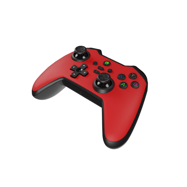 Gamepad Genesis Mangan 400 Wireless (for Pc/switch/mobile) Rojo