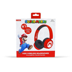 Auriculares inalambricos infantiles Logo Super Mario Bros