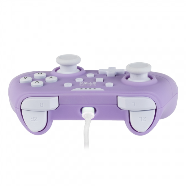 Konix 61881114934 mando y volante Púrpura USB Gamepad Nintendo Switch, Nintendo Switch OLED