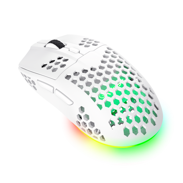Raton Gaming Gxt929 Helox Blanco Rgb Trust