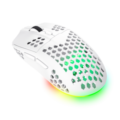 Raton Gaming Gxt929 Helox Blanco Rgb Trust