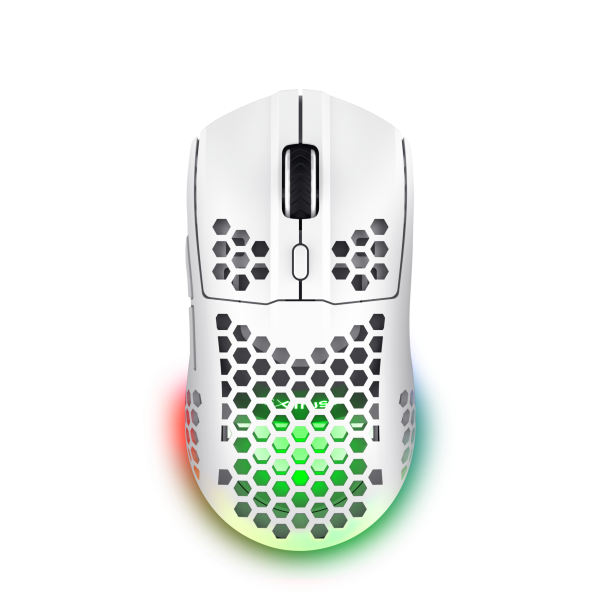 Raton Gaming Gxt929 Helox Blanco Rgb Trust