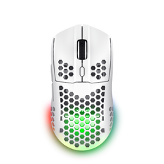 Raton Gaming Gxt929 Helox Blanco Rgb Trust