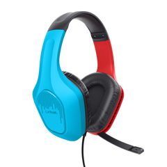 Auricular Gaming Gxt416s Zirox Rojo/azul Trust