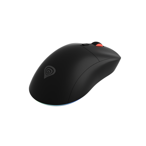 Raton Gaming Genesis Zircon Xiii Customizable Inalambrico 26000 Dpi Negro
