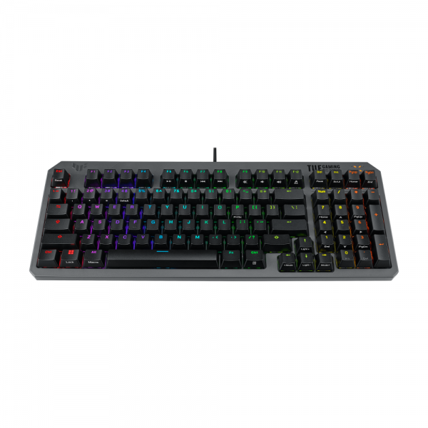 Asus TUF Gaming K3 Gen II ISO-ES RGB Switch RX Red Negro