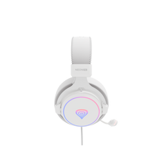 Auriculares Gaming Genesis 7.1 Usb Neon 764 Rgb Blanco