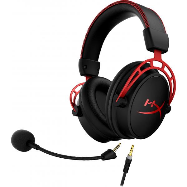 HP HyperX Cloud Alpha Negro/Rojo Gaming