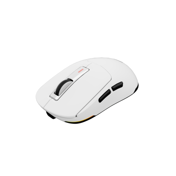 Raton Gaming Genesis Zircon 660 Wireless/cable/bt 12000 Dpi Blanco Ultraliviano