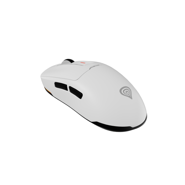 Raton Gaming Genesis Zircon 660 Wireless/cable/bt 12000 Dpi Blanco Ultraliviano