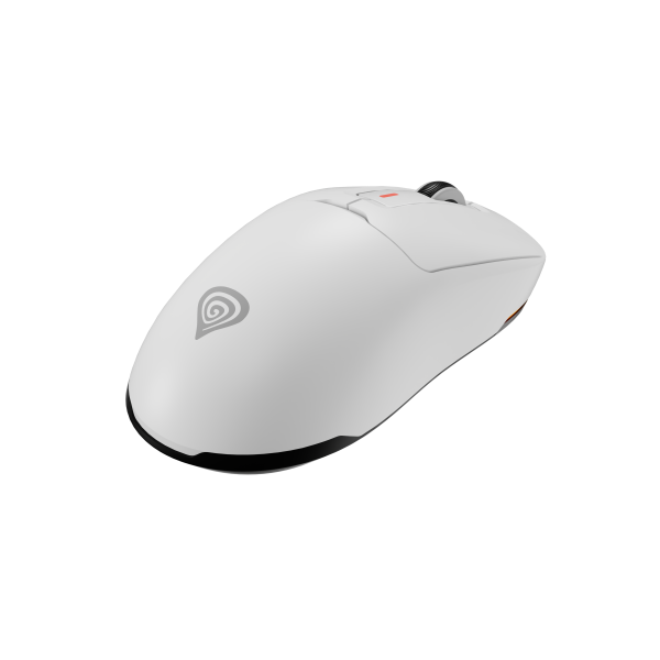 Raton Gaming Genesis Zircon 660 Wireless/cable/bt 12000 Dpi Blanco Ultraliviano