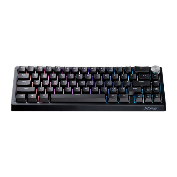 Teclado Gaming Xpg Sorcerer Mini En Usb Retroiluminado Mecanico Negro