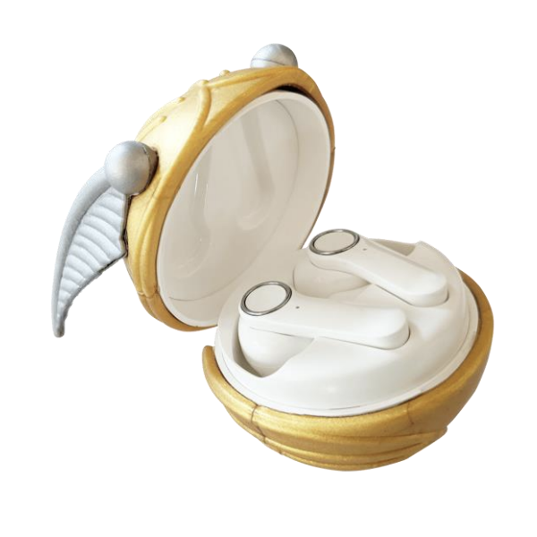Auriculares Lazerbuilt Golden Snitch True Wireless Earphones Harry Potter