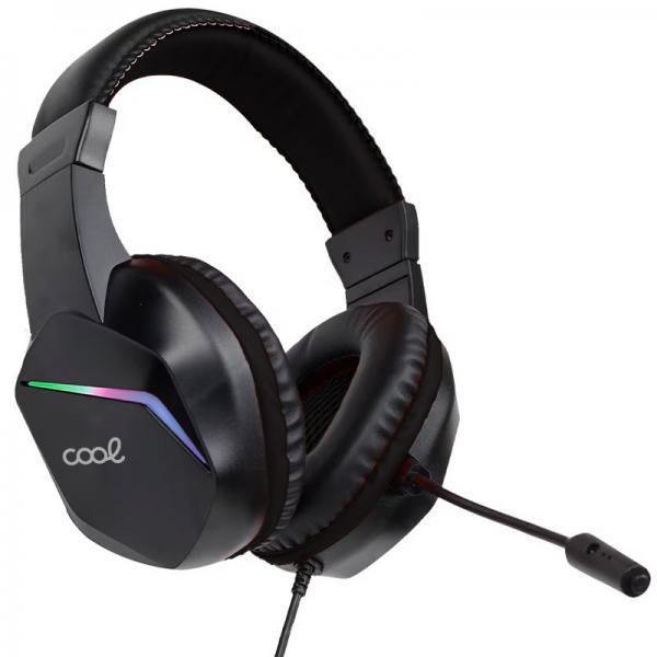 Auriculares Gaming Cool Vista Adapt. Audio Black