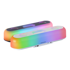 Mars Gaming MSB-ORB RGB 20W Bluetooth 5.3 Blanco