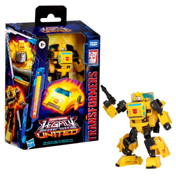 Figura hasbro transformers legacy united deluxe origin bumblebee