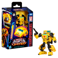 Figura hasbro transformers legacy united deluxe origin bumblebee