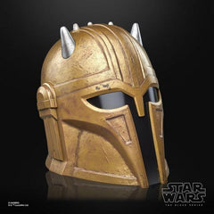 Casco electrónico hasbro star wars the mandalorian the black series the armorer