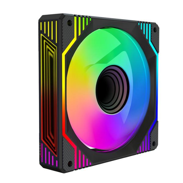 Ventilador 12cm Gaming Keep Out Xfc-120drm Argb Negro Pn: Xfc-120drm Ean: 8435099533962