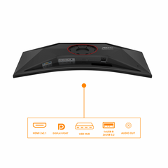 Monitor Gaming Aoc Curvo Wqhd 180hz Cu34g4