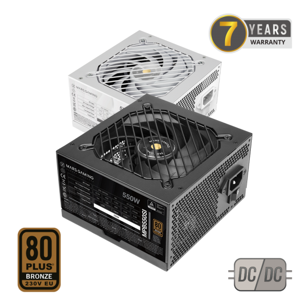 Fuente Alim. 550w Si 80+ Mars Gaming