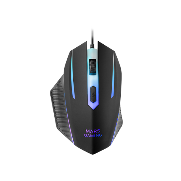 Kit Combo Pack 4en1 Rgb Mcp124 Pro Negro Mars Gaming