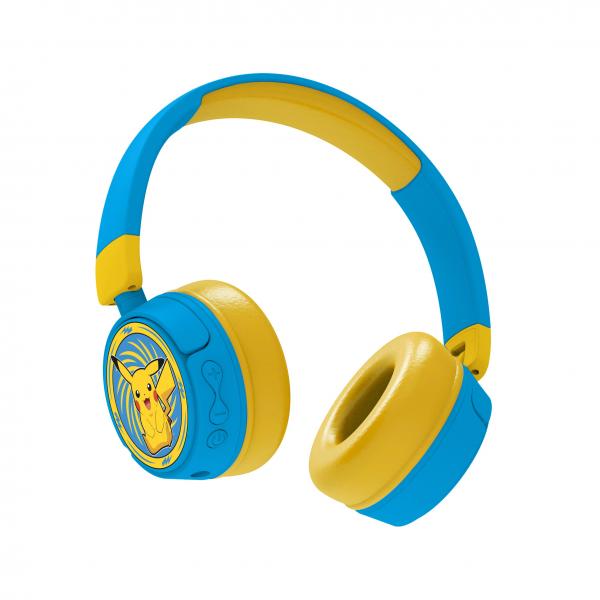 Auriculares Otl Kids Wireless Bluetooth Headphone Pokemon Pikachu (movil/tablet)
