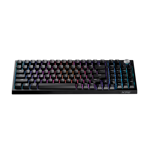 Teclado Gaming Xpg Sorcerer Es Usb Retroiluminado Mecanico Negro