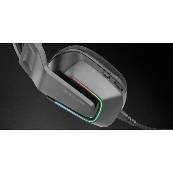 Auricular Gaming Mh-strike Negro Mars Gaming
