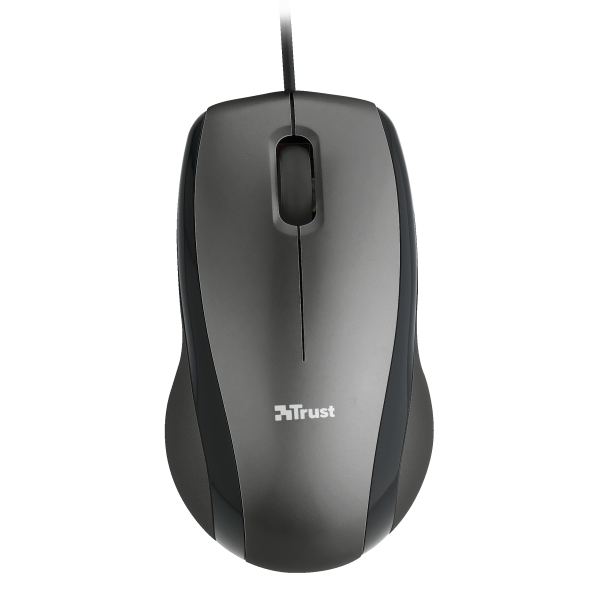 Ratón Trust Optical Mouse Carve - Black (sensor Optico De 1.000 Ppp Reales)