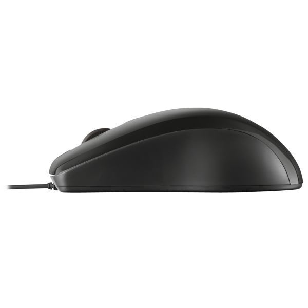 Ratón Trust Optical Mouse Carve - Black (sensor Optico De 1.000 Ppp Reales)
