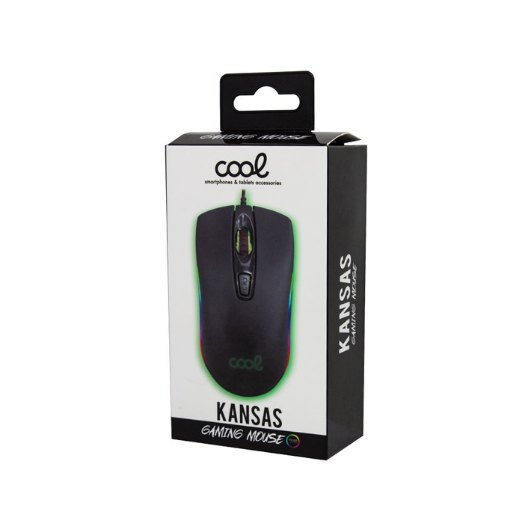 Raton Usb Gaming Cool Kansas Black
