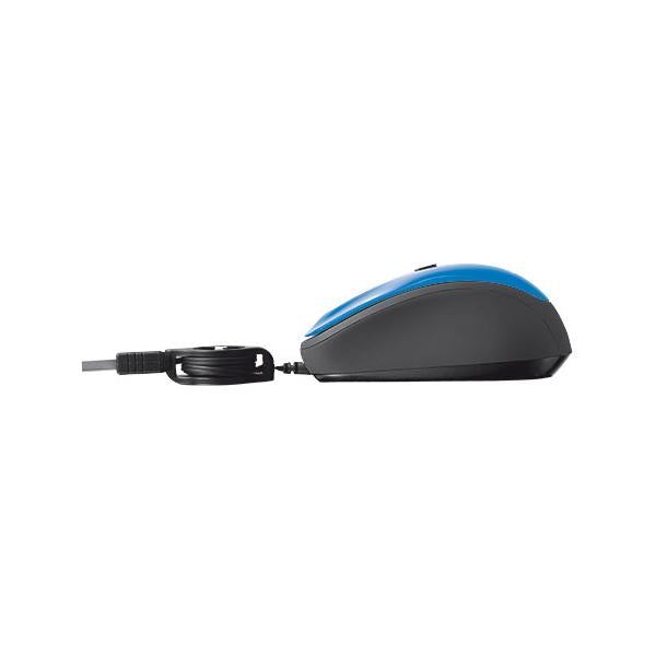 Ratón Trust Retractable Mouse Yvi Blue (sensor Optico De 1.000 - 2.000 Ppp Reales)