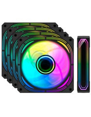 Ventilador Kit X4 12cm Gaming Argb Coolbox Infinity Pro Kit Pn: Coo-vau-arx4 Ean: 8436624420962