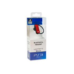 4gamers Bluetooth Headset Rojo (red) Sony Playstation 3 PS3