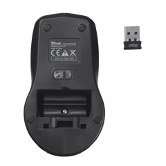 Ratón Trust Wireless Mouse Carve - Black (sensor Optico De 800 Ppp Reales)