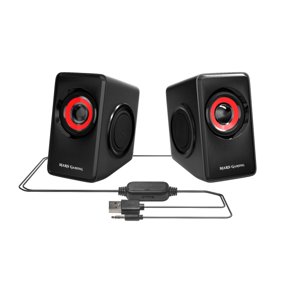 Altavoces Gaming Ms1 2.0 Usb Mars Gaming