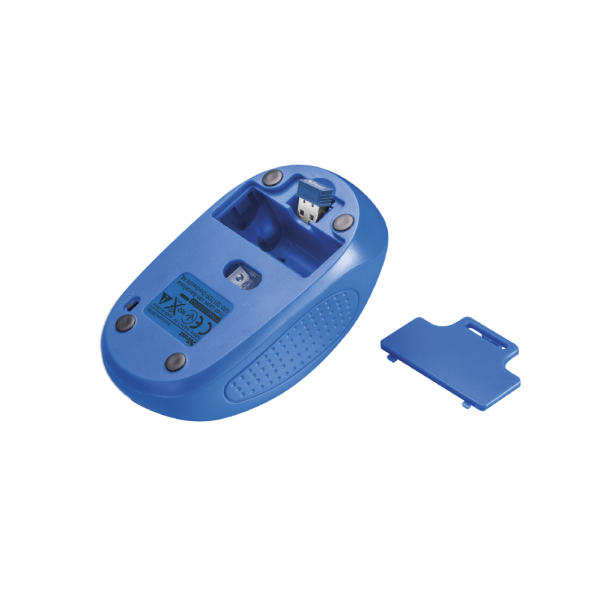 Ratón Trust Wireless Mouse Primo Blue (azul) (sensor Optico De 1.000 - 1.600 Ppp Reales)