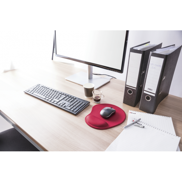 Alfombrilla Trust Bigfoot Mouse Pad Red (rojo)