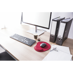 Alfombrilla Trust Bigfoot Mouse Pad Red (rojo)