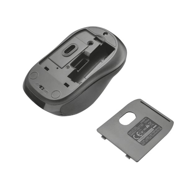 Ratón Trust Bluetooth Mouse Xani - Black (sensor Optico De 800 - 1.600 Ppp Reales)