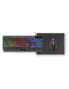 Tecl+rat+alfom Mars Usb Gaming Rgb Mcp124 Negro Pn: Mcp124es Ean: 8435693105770