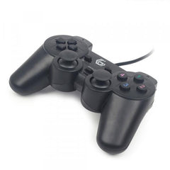 Mando PC Gaming Gembird / Dual Vibracion / Cable 1.8m / Negro / JPD-UDV-01