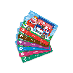 Pack 6 Tarjetas Amiibo Animal Crossing New Leaf (hello Kitty)